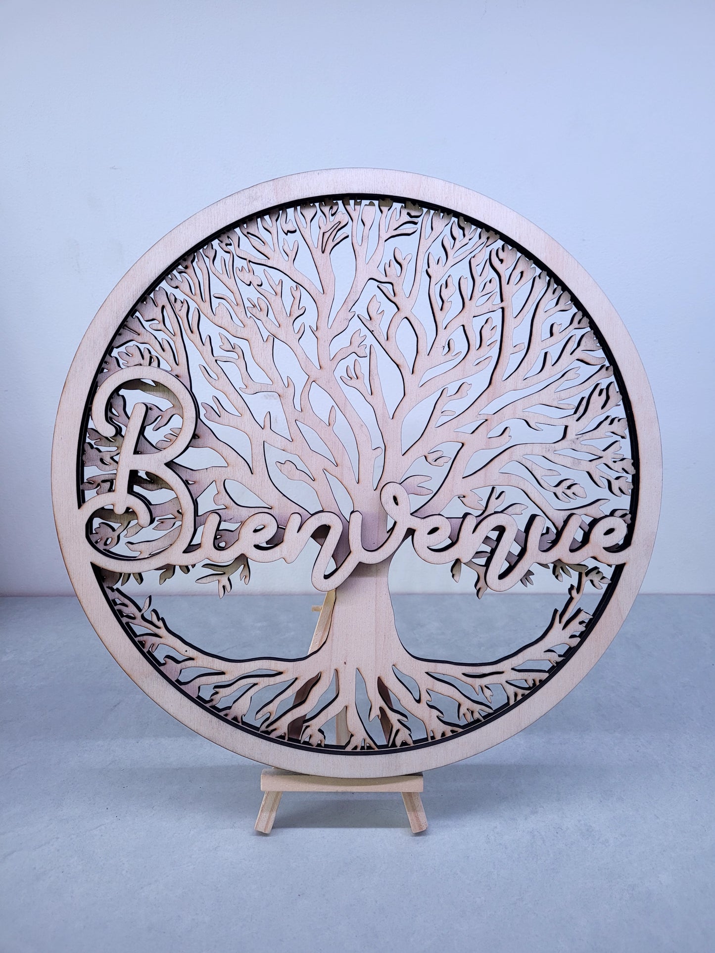 Panneau décoratif thème arbre de vie