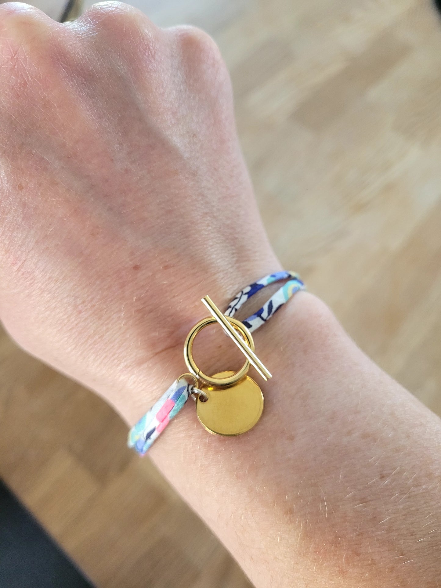 Bracelet tissu personnalisable