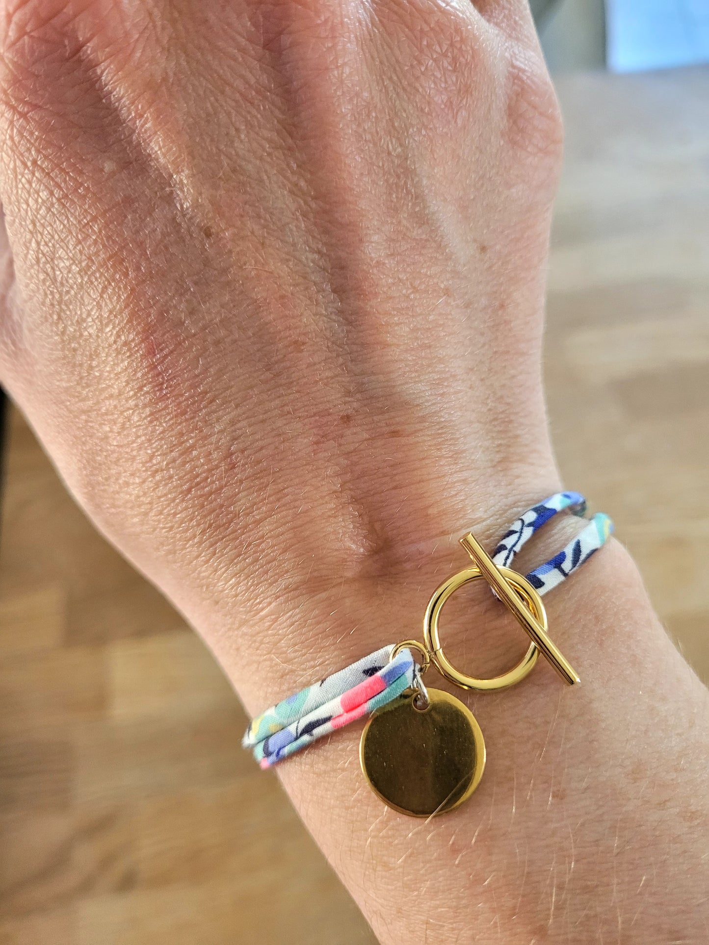 Bracelet tissu personnalisable
