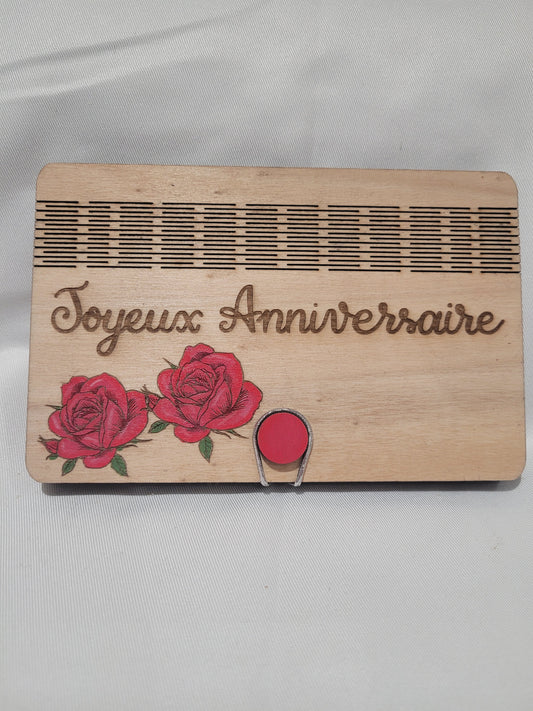 Enveloppe cadeau personnalisable