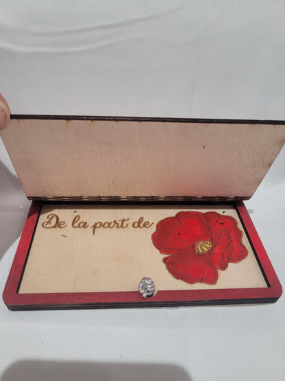 Enveloppe cadeau personnalisable
