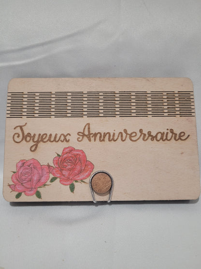 Enveloppe cadeau personnalisable