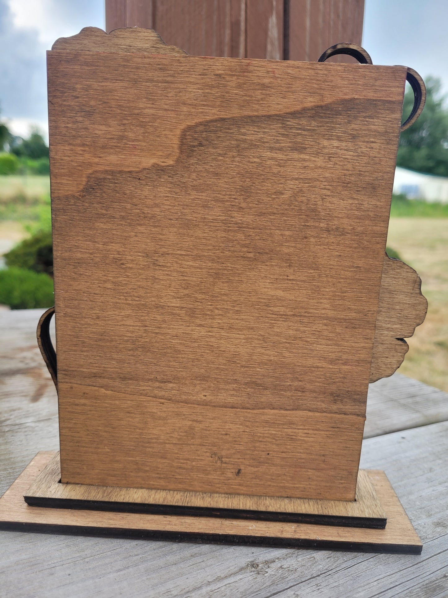 Cadre photo en bois personnalisable