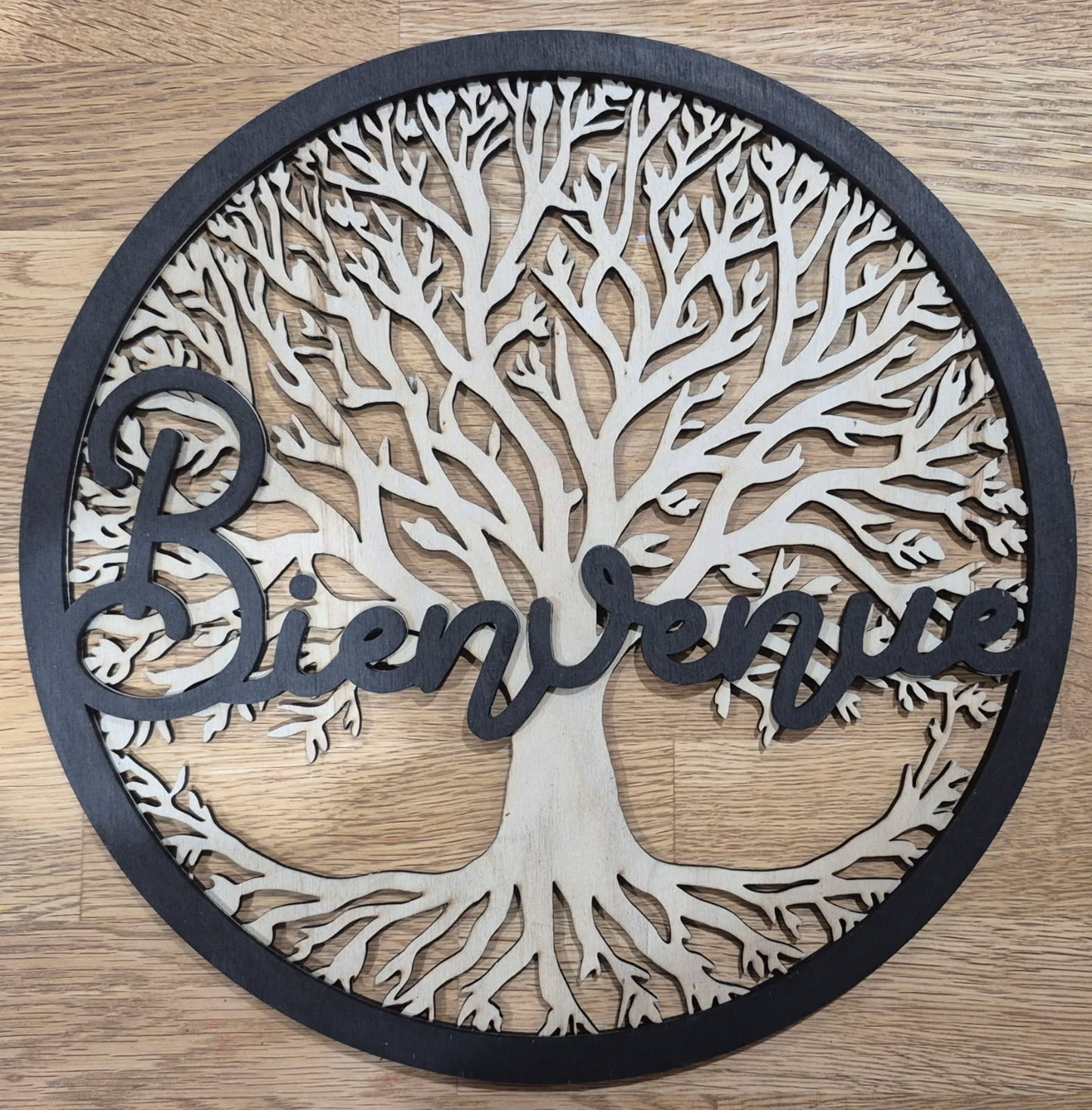Panneau décoratif thème arbre de vie