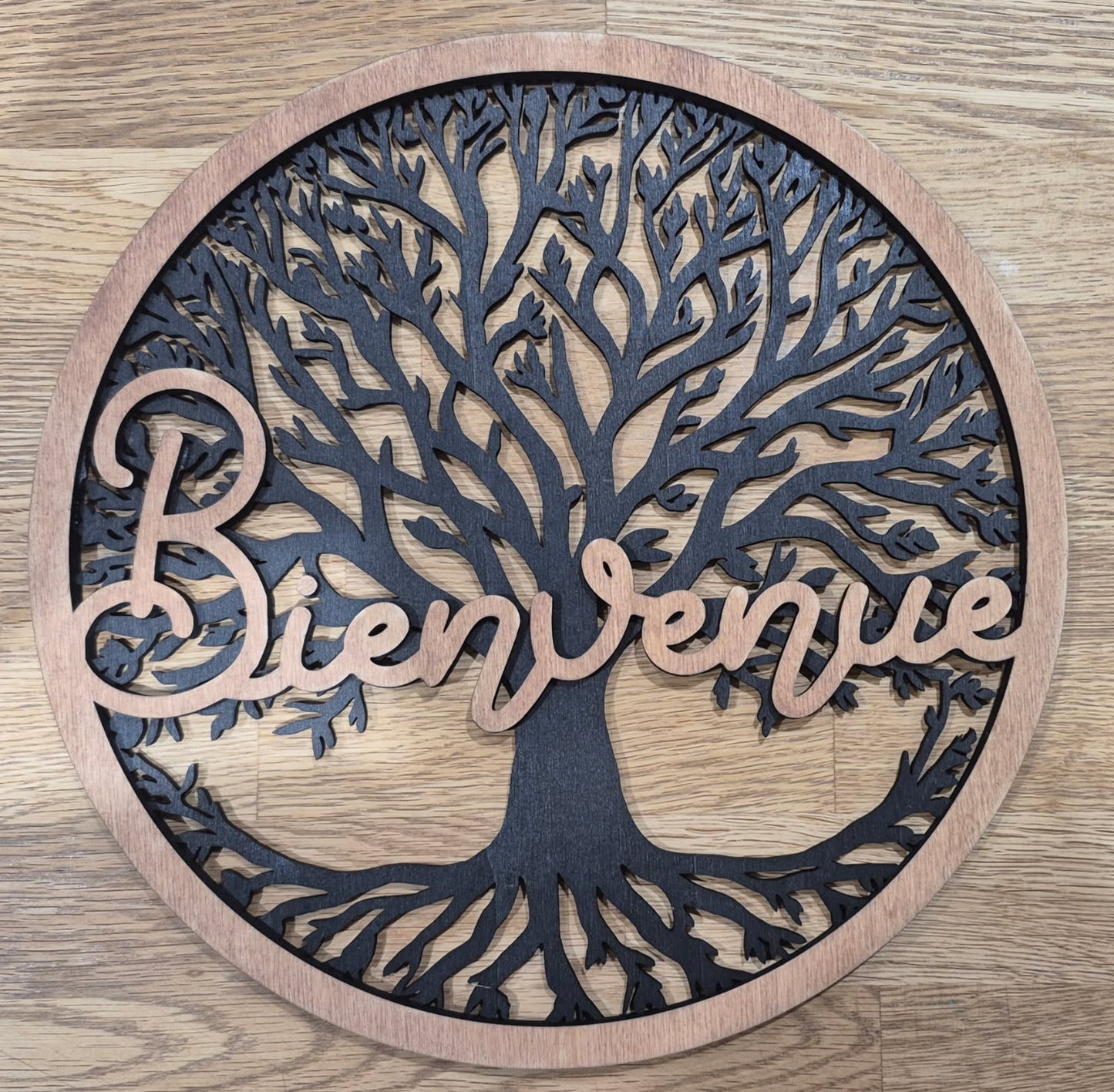 Panneau décoratif thème arbre de vie