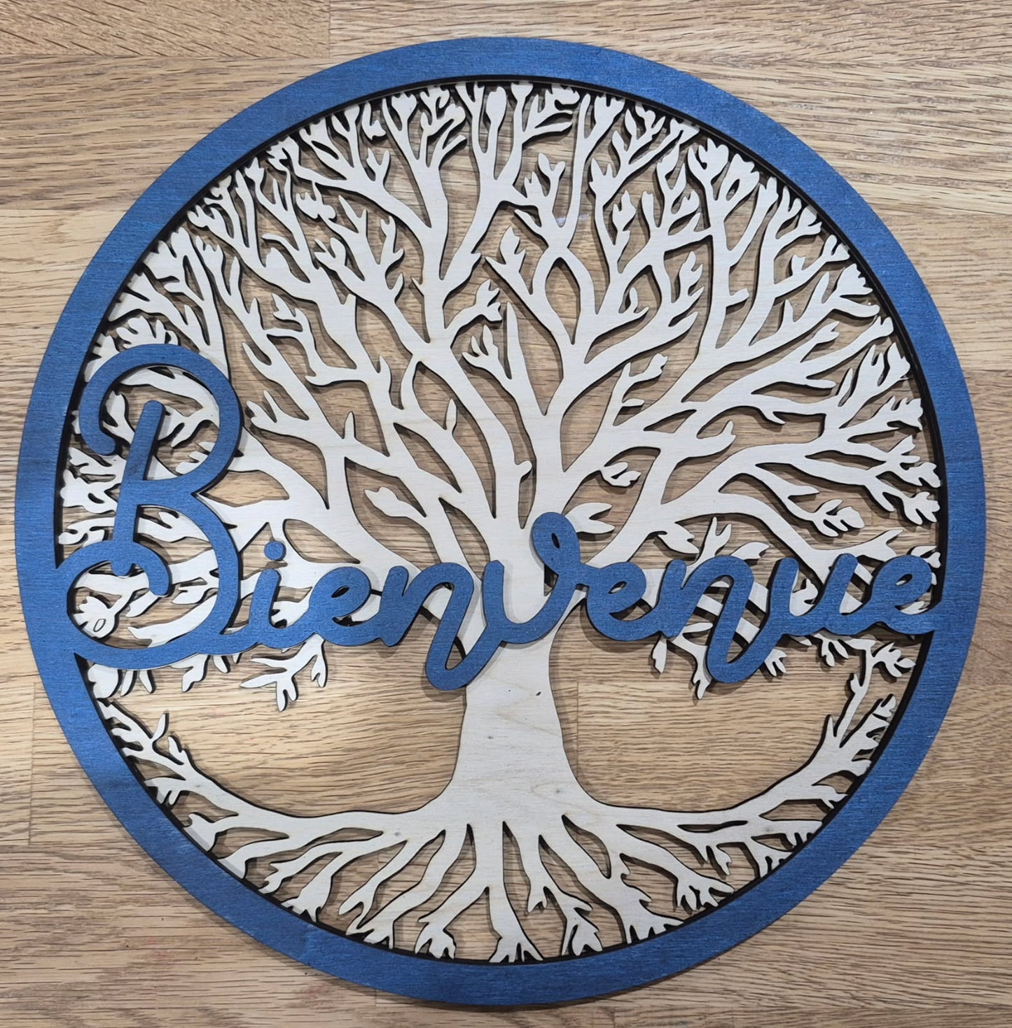 Panneau décoratif thème arbre de vie