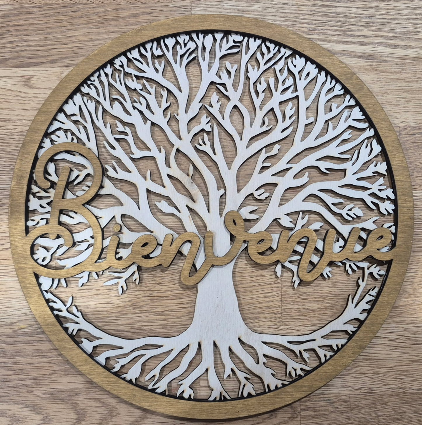 Panneau décoratif thème arbre de vie