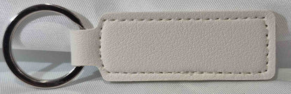 Porte-clé cuir rectangle