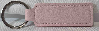 Porte-clé cuir rectangle