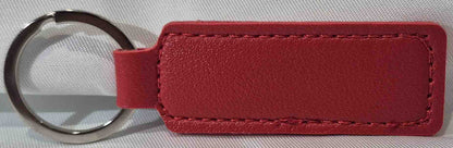 Porte-clé cuir rectangle
